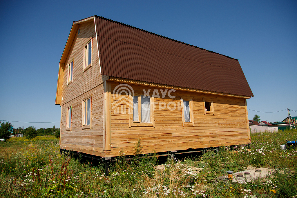 Дом из бруса 7х9 Ферми в Ломоносовском районе - Фото 3